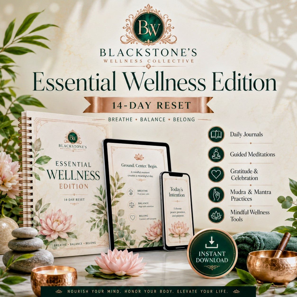 Blackstone's Wellness Collective Essential Wellness Edition-14 Day Journey