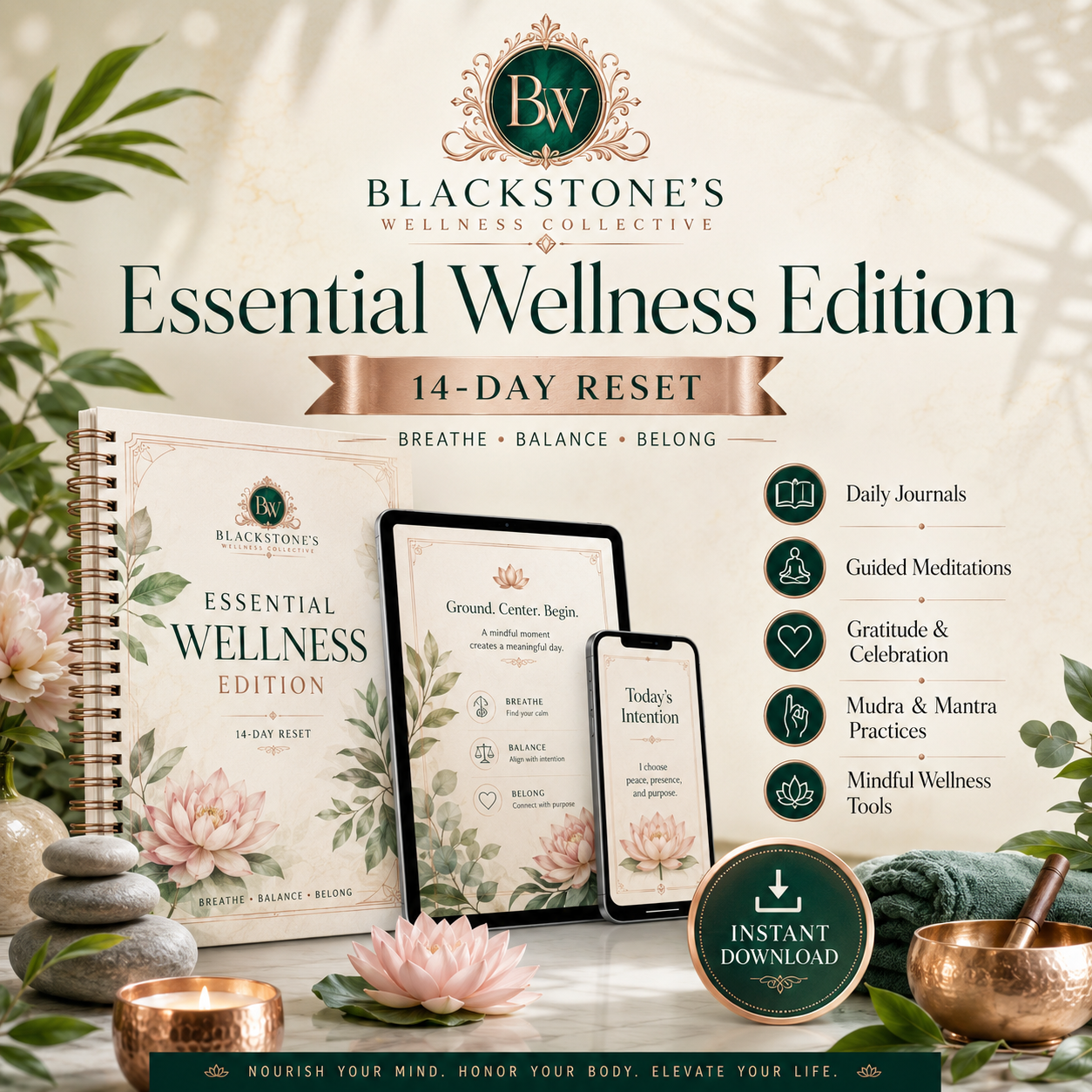 Blackstone's Wellness Collective Essential Wellness Edition-14 Day Journey